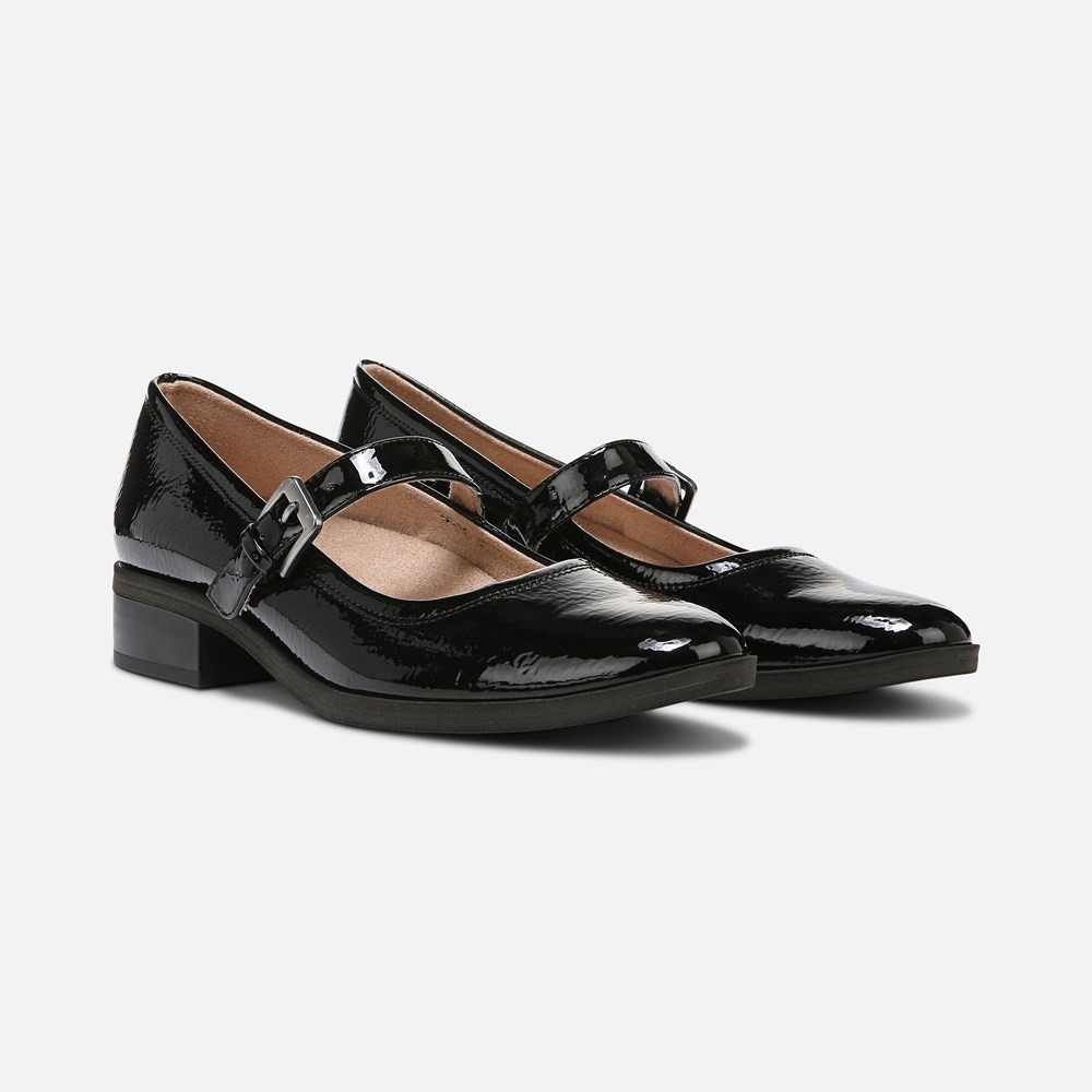 Black Patent Leather Mary Jane Shoes